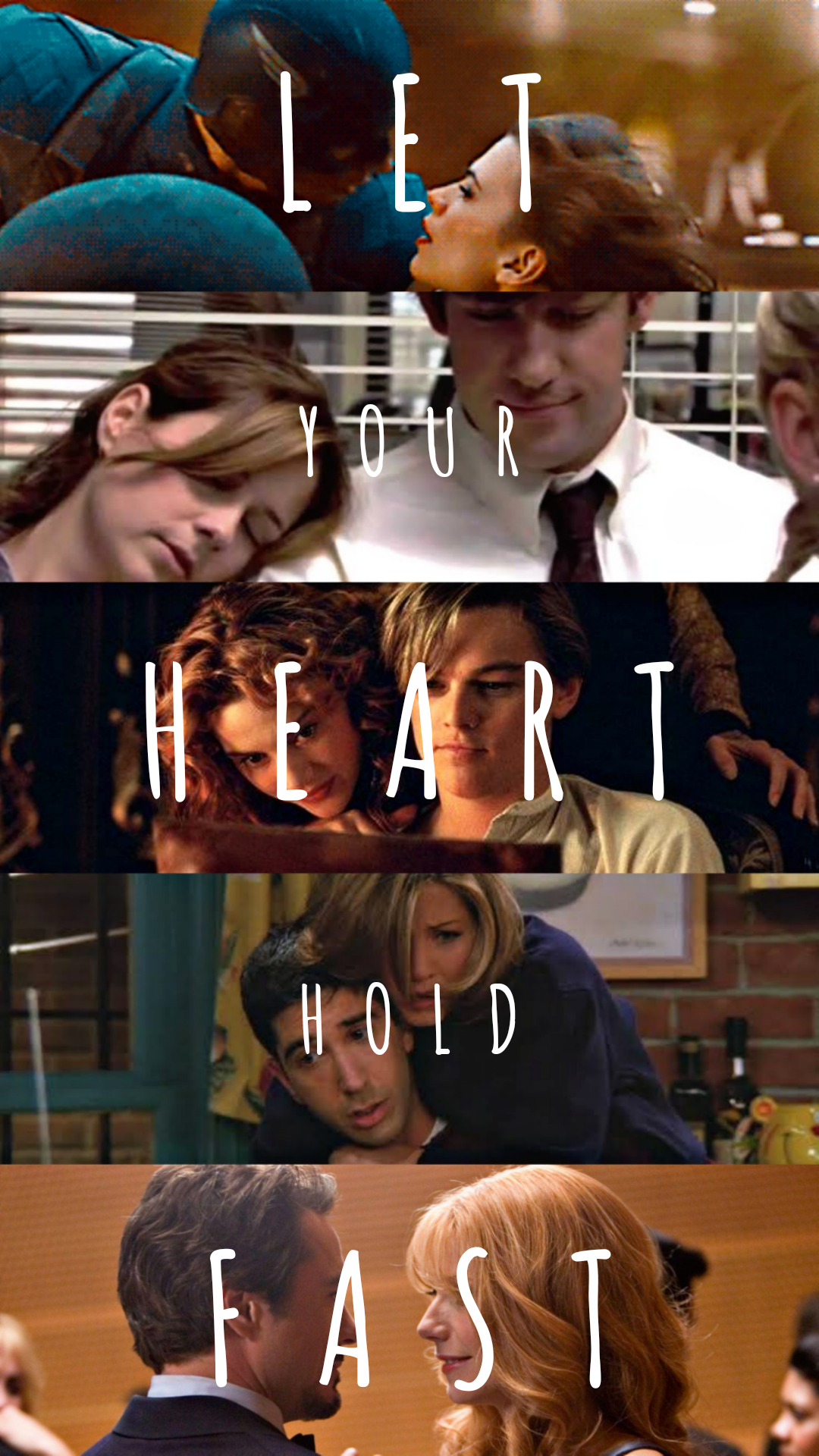 Let your heart hold fast